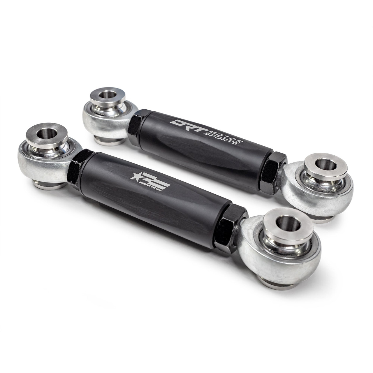 DRT RZR XP Billet Aluminum Hex Bar Adjustable Sway Bar Link Kit Front (M10)