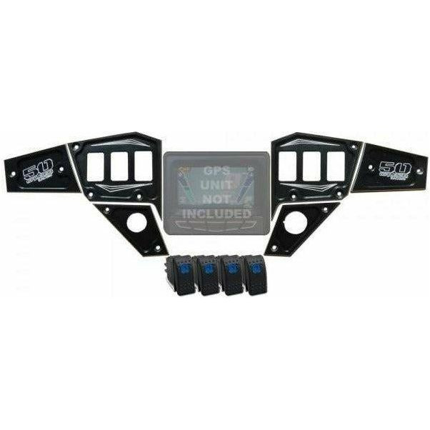 Polaris RZR 6 Piece Dash Panels | 50 Caliber Racing