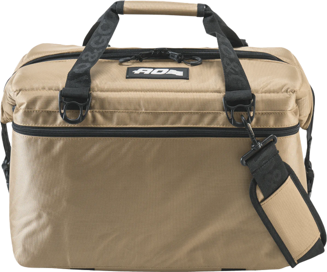 AO COOLERS 12 Pack Ballistic Tan Cooler for Off-Road Vehicles - Rugged Insulated Outdoor Gear