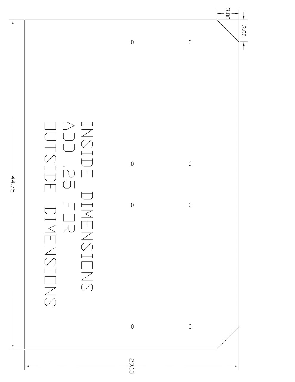Dimension Markup for Polaris Bed by AJK Offroad