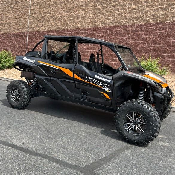 Kawasaki KRX (4-Seat) Rear Windshield | Dirt Warrior Accessories