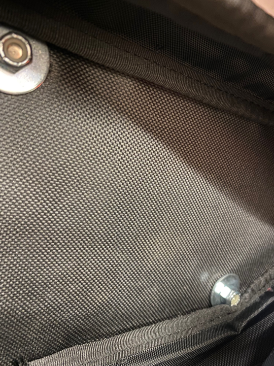 Honda Talon Door Bags by AJK Offroad Close Up of Bolts Used to Install Bags