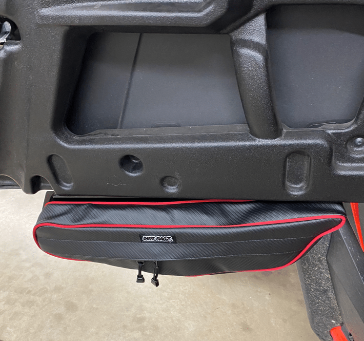 Honda Talon Door Bags by AJK Offroad Top Down View