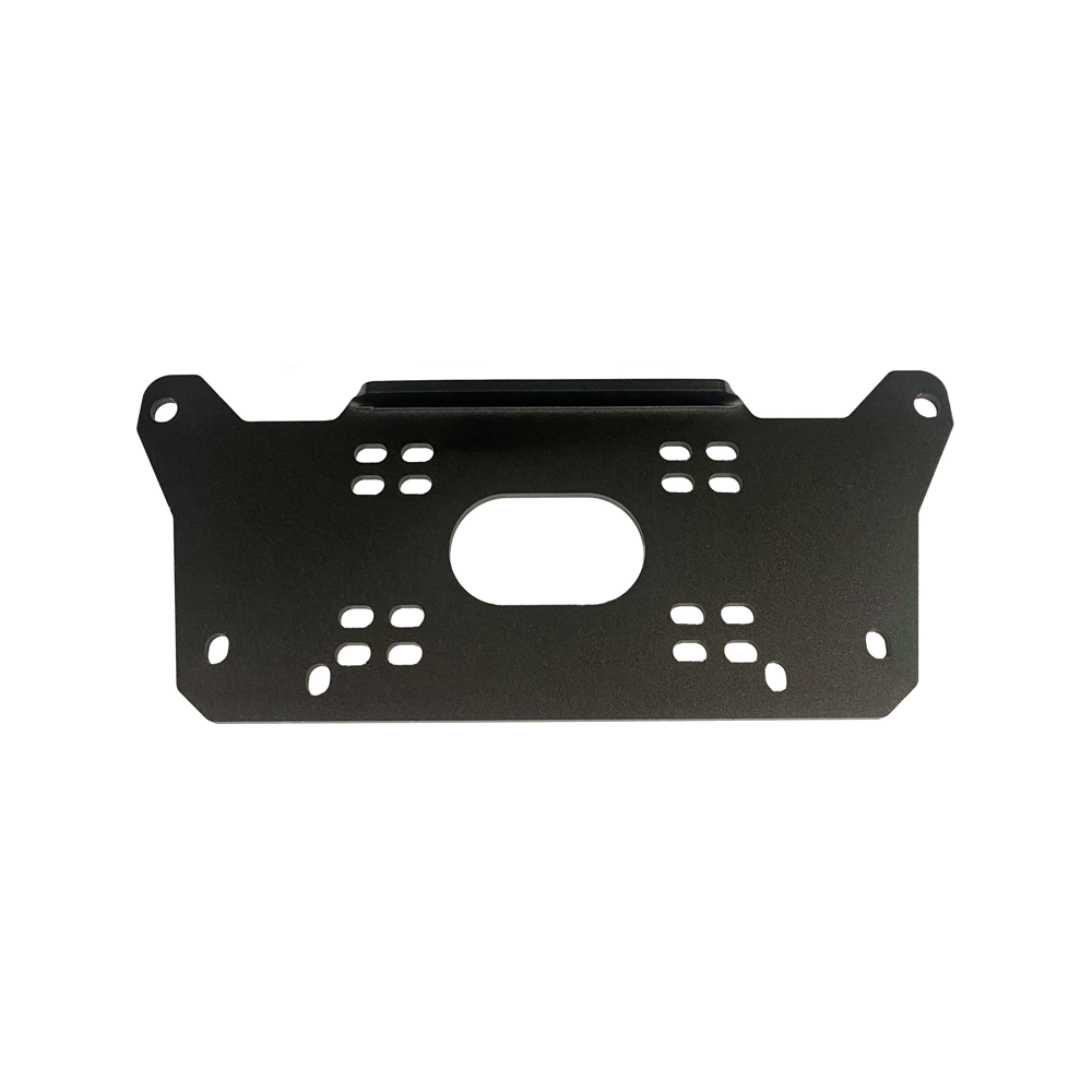 Honda Talon Winch Plate by AJK Offroad Underneath View