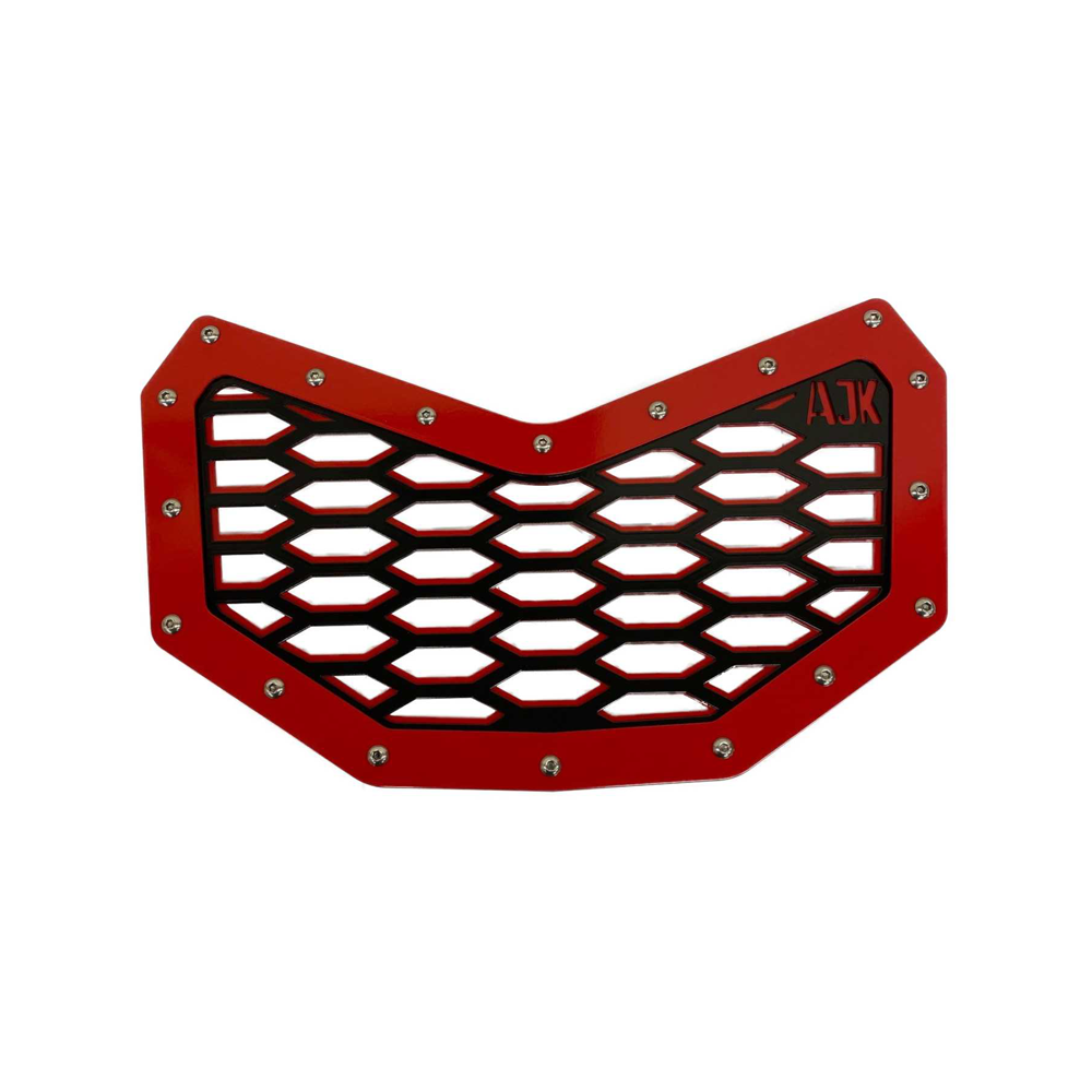 Can-Am X3 B-12 Grill  AJK Offroad Red