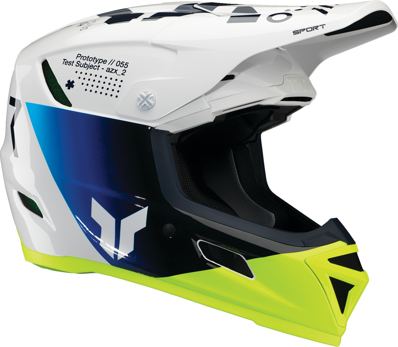 THOR Reflex Sport Helmet - Strike - MIPS® - Navy/Acid - Small 0110-8788