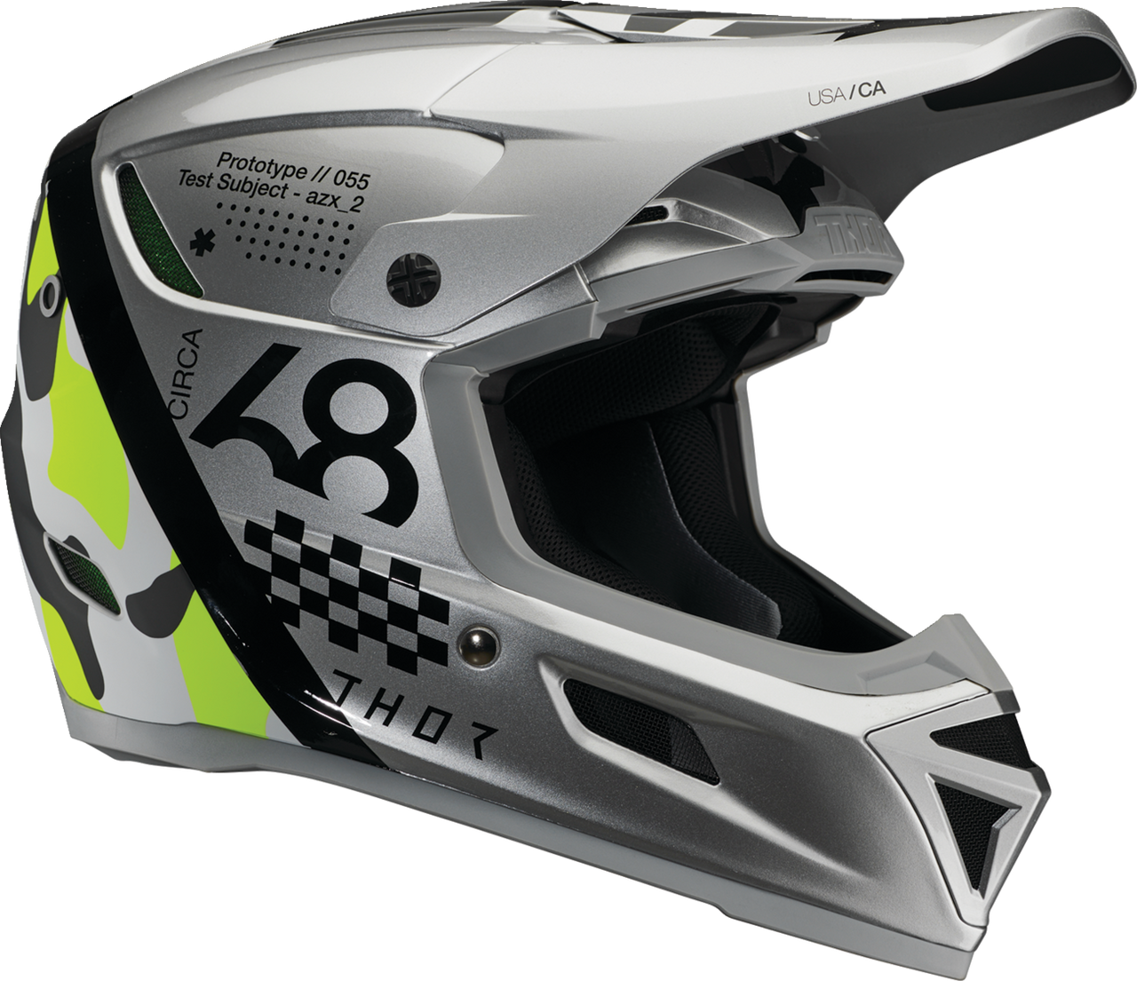 THOR Reflex Sport Helmet - Riot - MIPS® - Gray/Acid - Medium 0110-8771