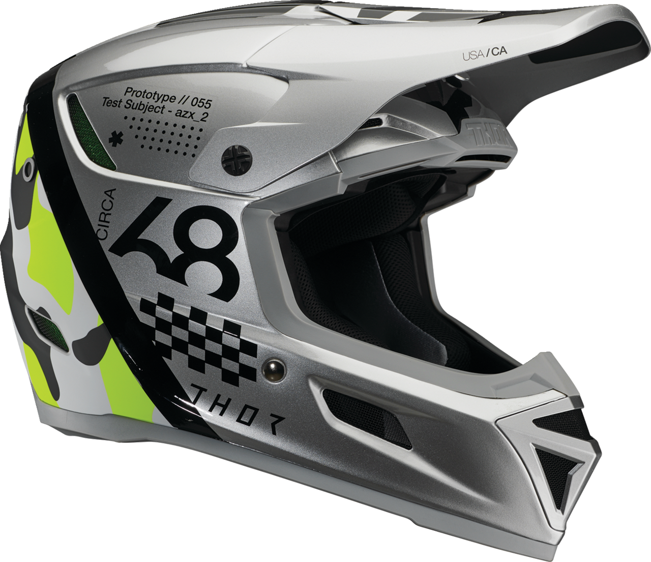 THOR Reflex Sport Helmet - Riot - MIPS® - Gray/Acid - 2XL 0110-8774