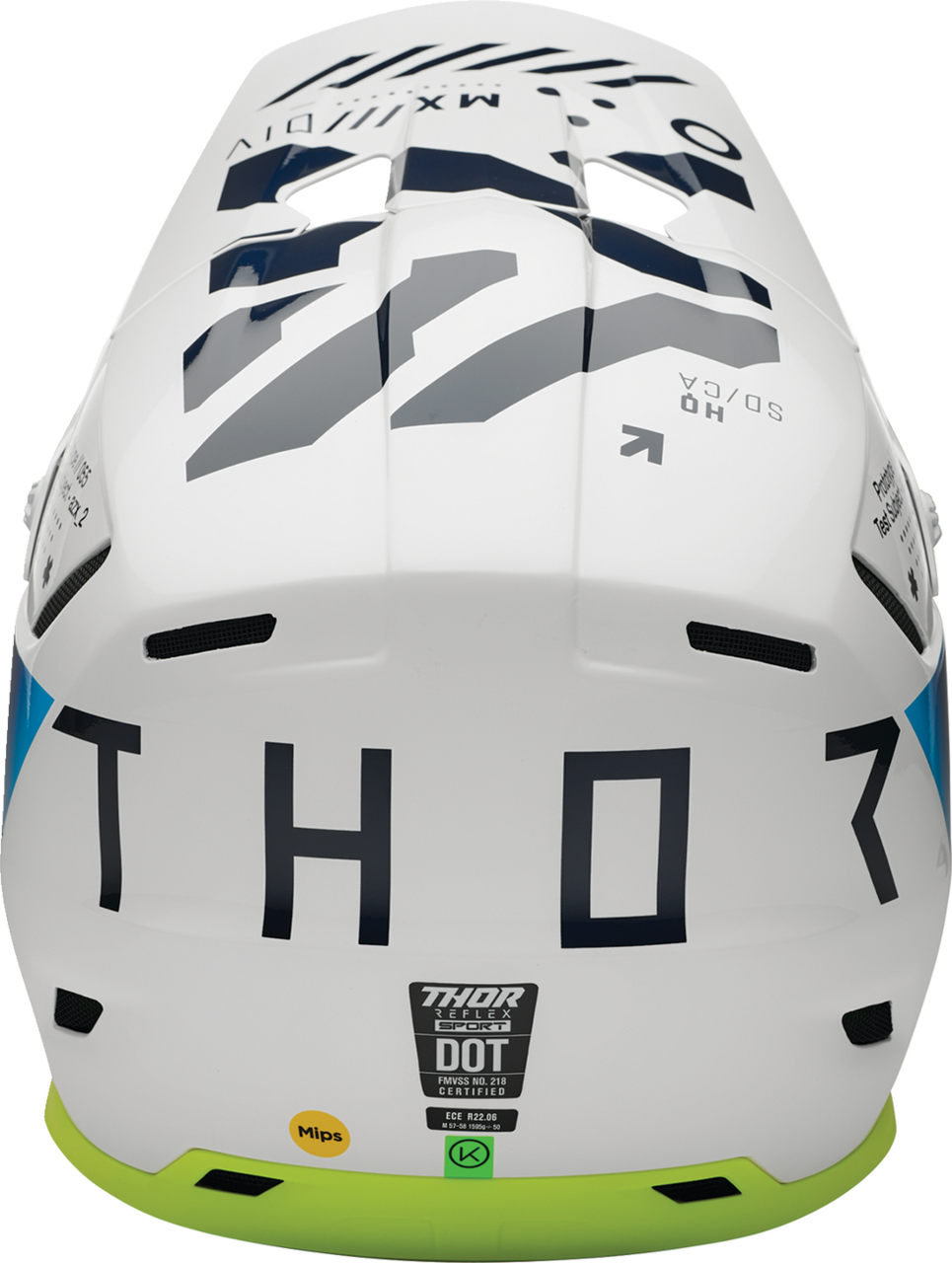 THOR Reflex Sport Helmet - Strike - MIPS® - Navy/Acid - Medium 0110-8789