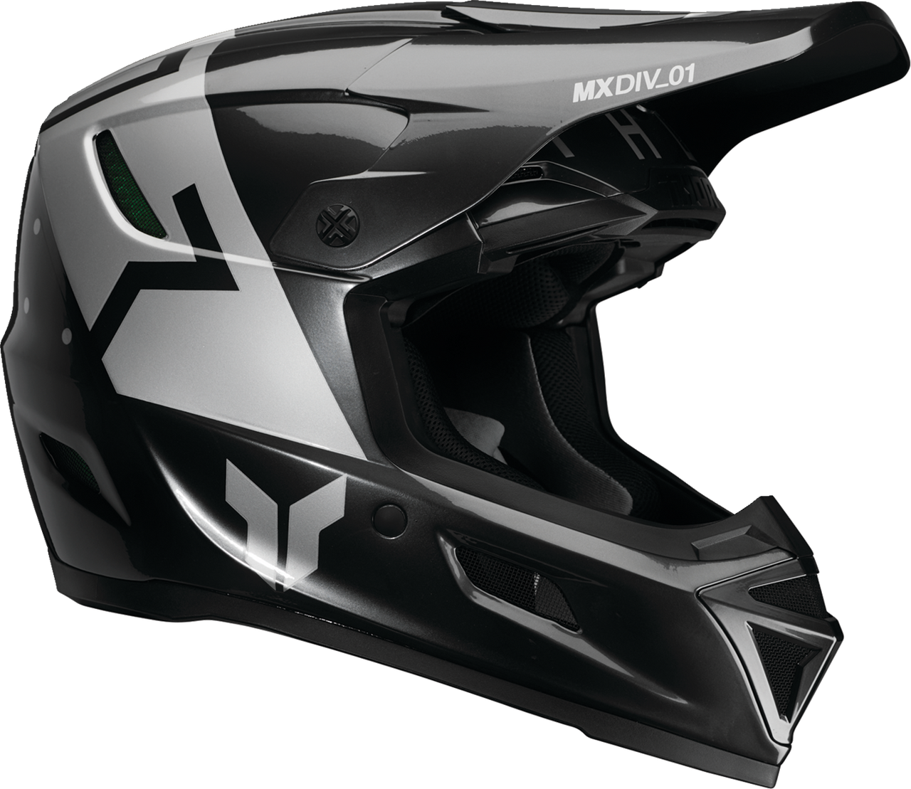 THOR Reflex Sport Helmet - Rogue - MIPS® - Charcoal/Silver - XS 0110-8793