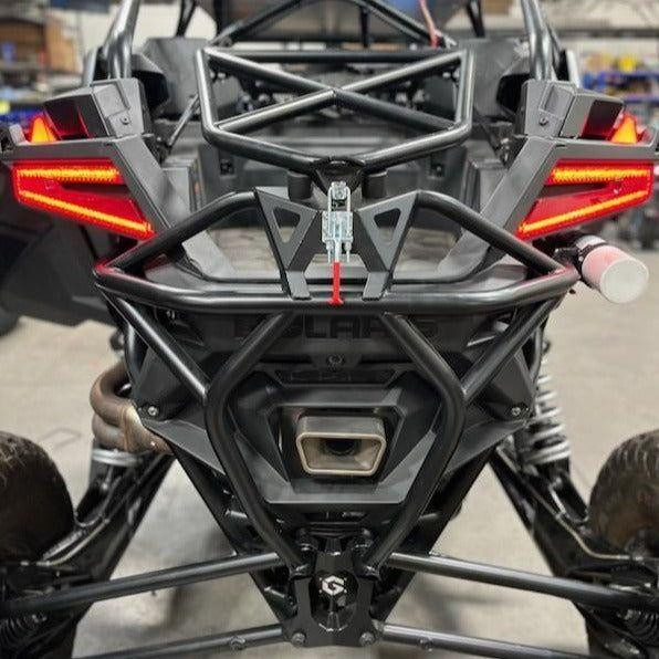 Polaris RZR Pro R / Turbo R Rear Bumper Tire Carrier | Geiser Performance