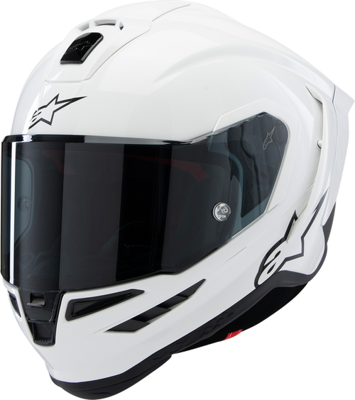 ALPINESTARS Supertech R10 Helmet - Solid - Gloss White - Medium 8200124-2170-M