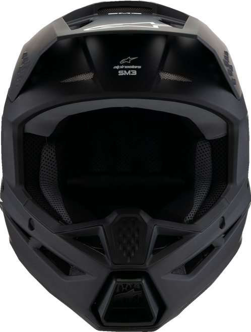 ALPINESTARS Youth SM3 Helmet - Solid - Matte Black - Small 8302225-110-YS