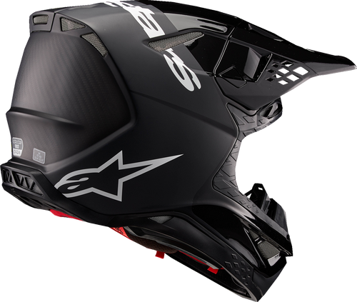 ALPINESTARS Supertech M10 Helmet - Flood - MIPS® - Black/Dark Gray - Small 8301023-1310-S