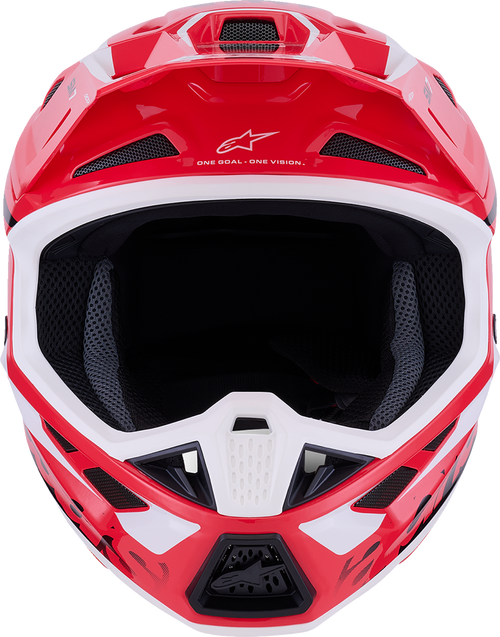 ALPINESTARS SM7 Helmet - Deed - Gloss Red/Black/White - Large 8302426-3139-L