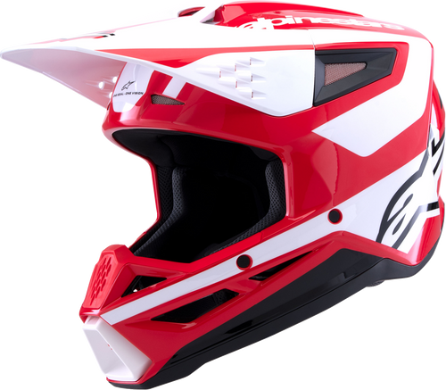 ALPINESTARS SM3 Helmet - Heat - Gloss Red/White/Black - Medium 8301026-3126-M