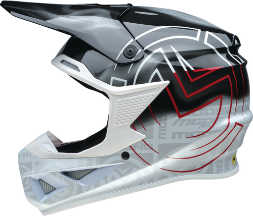 MOOSE OFFROAD F.I. 2.0 Helmet - Deceit - MIPS® - Black/White/Red - Medium 0110-7991