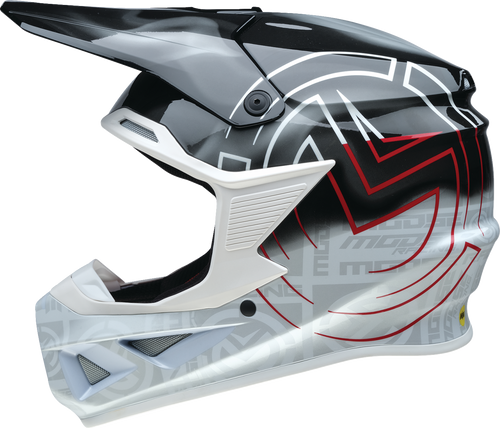 MOOSE OFFROAD F.I. 2.0 Helmet - Deceit - MIPS® - Black/White/Red - Small 0110-7990