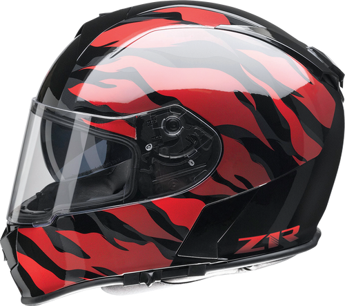 Z1R Warrant Helmet - Panthera - Black/Red - XL 010115209