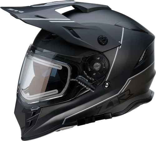 Z1R Range Snow Helmet - Bladestorm - Electric - Dual Pane - Black/White - XS 0101-14047