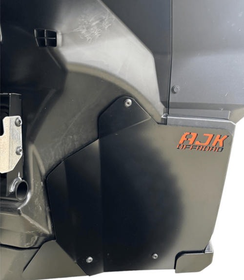 Polaris Xpedition Inner Fender Guards by AJK Offroad Front Close Up
