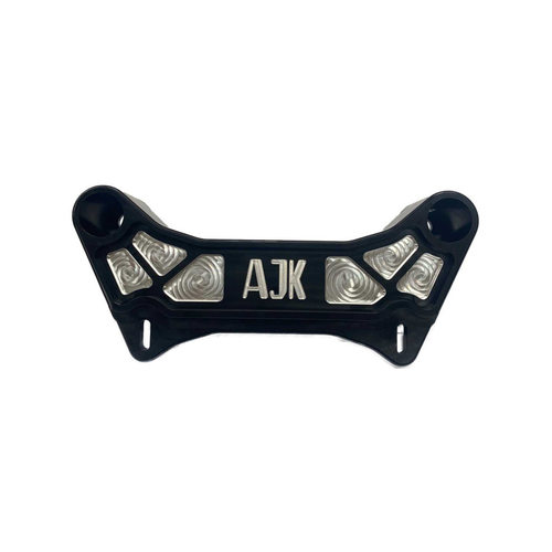 Can-Am Maverick X3 Billet Aluminum Shock Tower Brace by AJK Offroad Front Product View