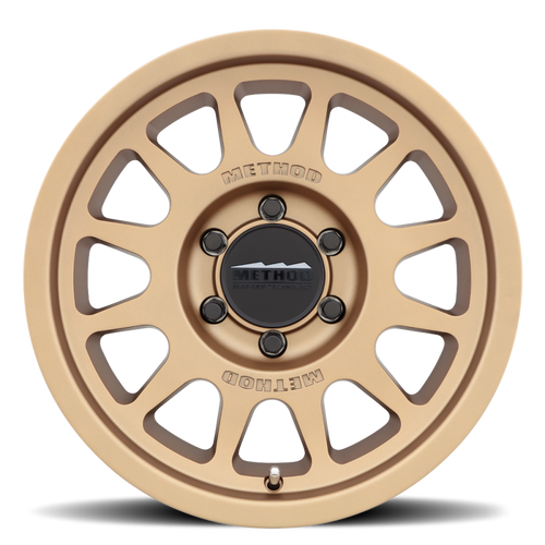 Method MR703 17x8.5 +35mm Offset 6x5.5 106.25mm CB Method Bronze Wheel