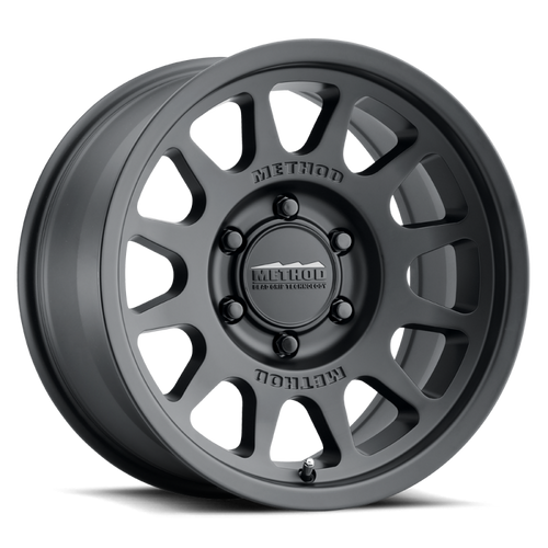 Method MR703 17x8.5 +35mm Offset 6x5.5 106.25mm CB Matte Black Wheel