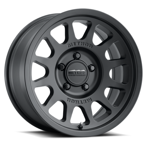 Method MR703 17x8.5 0mm Offset 5x5 71.5mm CB Matte Black Wheel