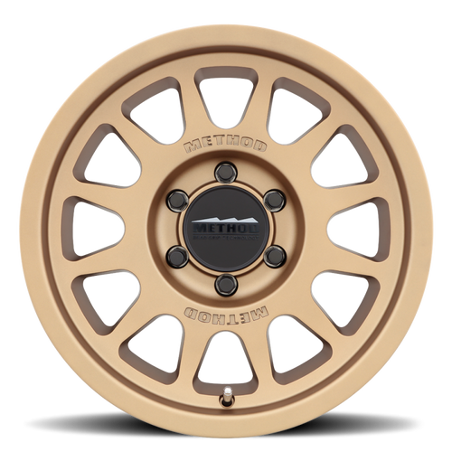 Method MR703 17x7.5 +50mm Offset 6x130 84.1mm CB Method Bronze Wheel