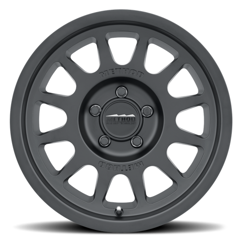 Method MR703 17x7.5 +50mm Offset 5x160 65mm CB Matte Black Wheel