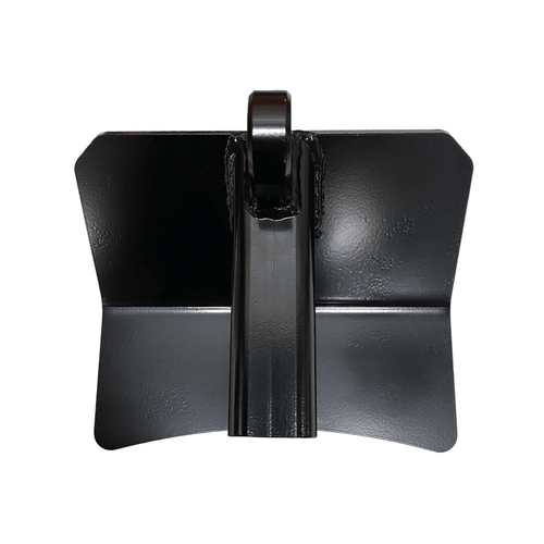 Hitch Skid with Recovery Point Short by AJK Offroad Top Down Angle View