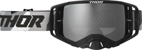 THOR Activate Goggle - Brave - Black/Camo - Silver Mirror Lens 2601-3701