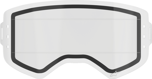 ALPINESTARS GOGGLES Supertech Wide Vision Lens - Roll-Off - Dual Pane - Clear 9100525-016