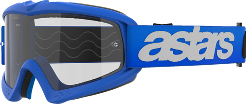 ALPINESTARS GOGGLES Youth Vision Goggle - Blaze - Blue - Clear Lens 5140325-7189