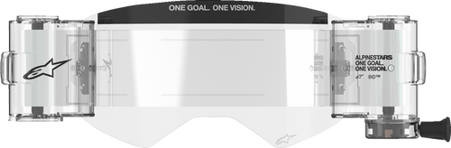 ALPINESTARS GOGGLES Supertech Wide Vision Roll-Off Film Kit - Clear 9101125-010