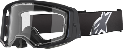 ALPINESTARS GOGGLES Supertech Goggle - Corp - Black/Gray - Clear Lens 5100125-1507