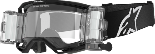 ALPINESTARS GOGGLES Vision 8 Goggle - Corp - Black - Clear Lens 5100825-1425