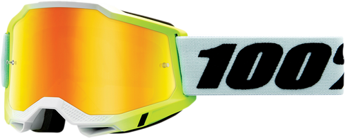 100% Accuri 2 Goggle - Dunder - Yellow Mirror Lens 50014-00015