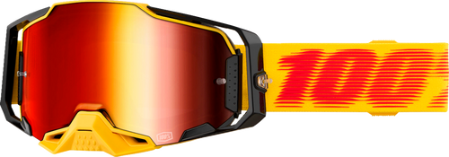 100% Armega Goggle - Tetsu - Red Mirror Lens 50005-00042