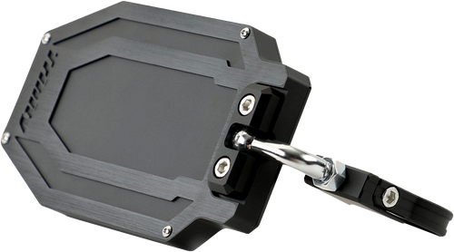 TRINITY RACING Mirror - Apex - Side View - Rectangle - Black TR-M1000-01