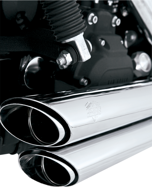 VANCE & HINES Shortshots Staggered Exhaust System - Chrome 17317