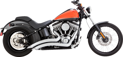 VANCE & HINES 2-into-2 Big Radius Exhaust System - Chrome 26079