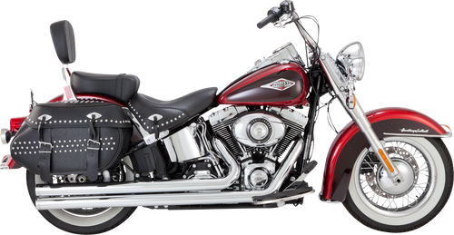 VANCE & HINES Big Shots Long Exhaust System - Chrome 17323