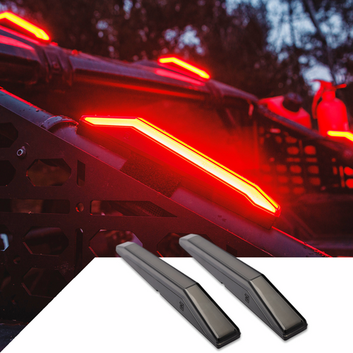 RAVEK Running Light Kit - Red - Maverick R 65-700