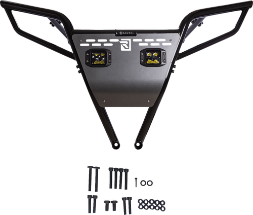 RAVEK Rear Bumper - Plug & Play Reverse LED Lighting - Polaris - RZR 64-308BKL