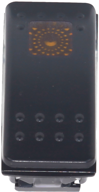 Lighted Rocker Switch Amber