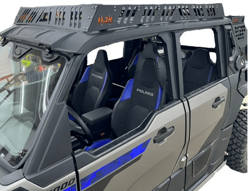 Polaris Xpedition Roof Rack by AJK Offroad on 2 Seat Xpedition Right Side View