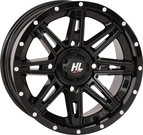 HIGH LIFTER Wheel - HL22 - Front/Rear - Gloss Black - 14x7 - 4/156 - 4+3 (+10 mm) 14HL22-1256