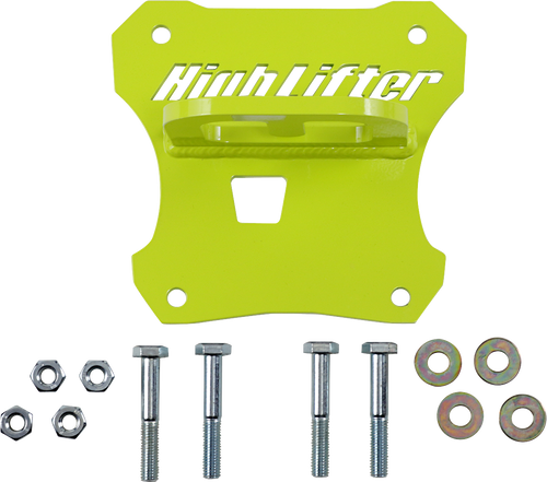 HIGH LIFTER Rear Tow Hook - Lime - Polaris 79-13890